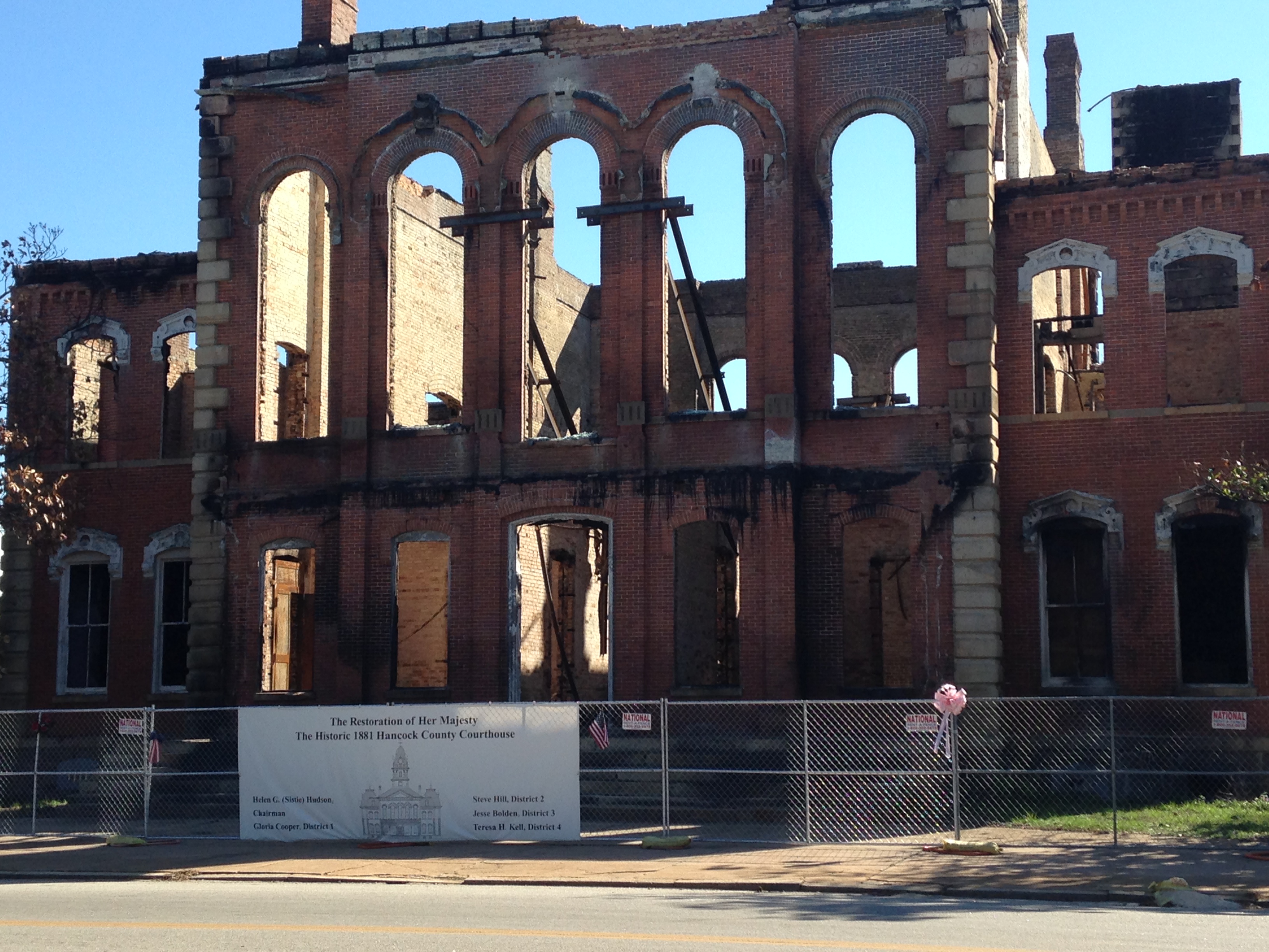 Rebuilt Hancock courthouse could open in 2016