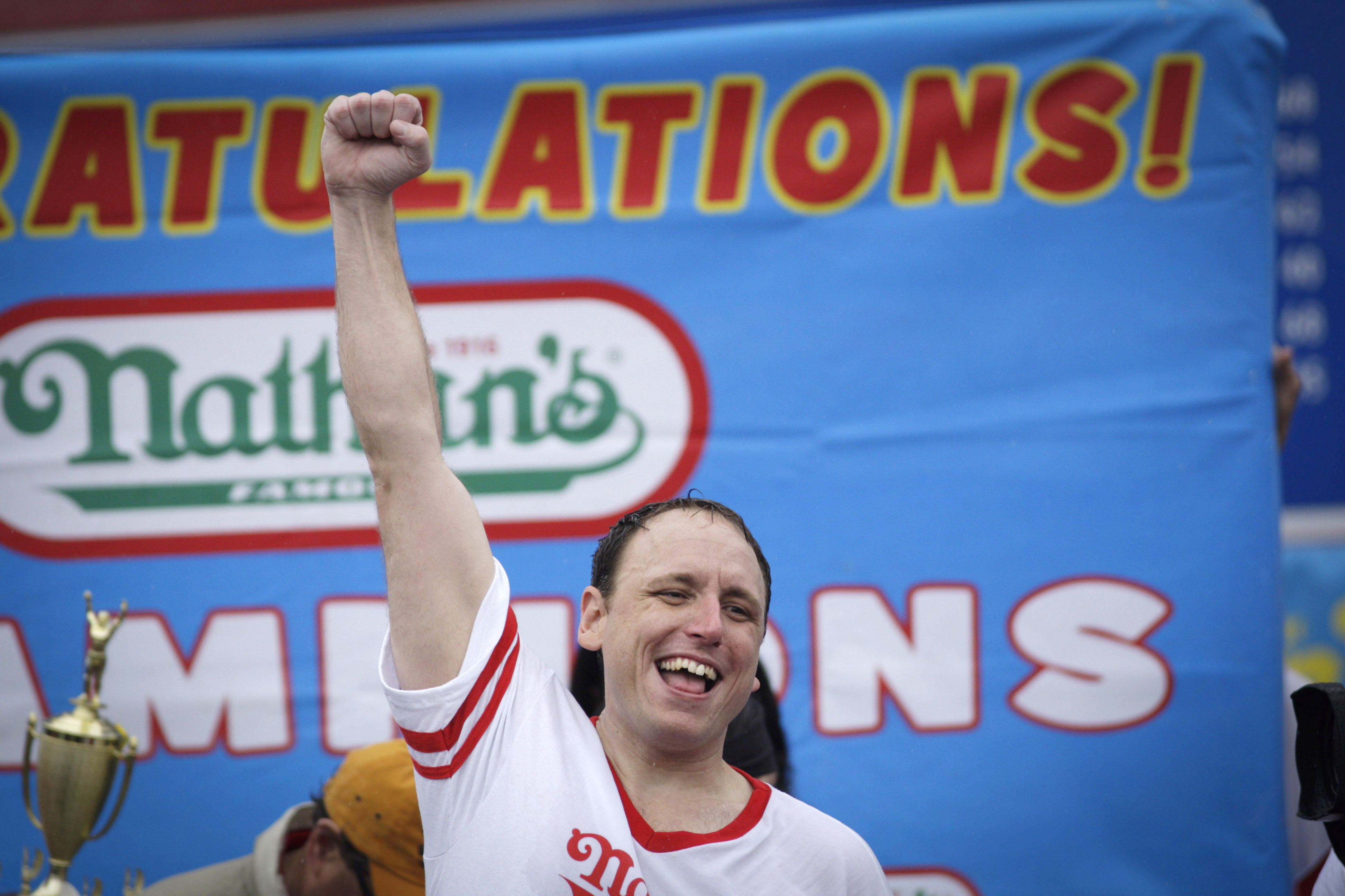 Joey Chestnut Devours Turkey To Win Eating Contest