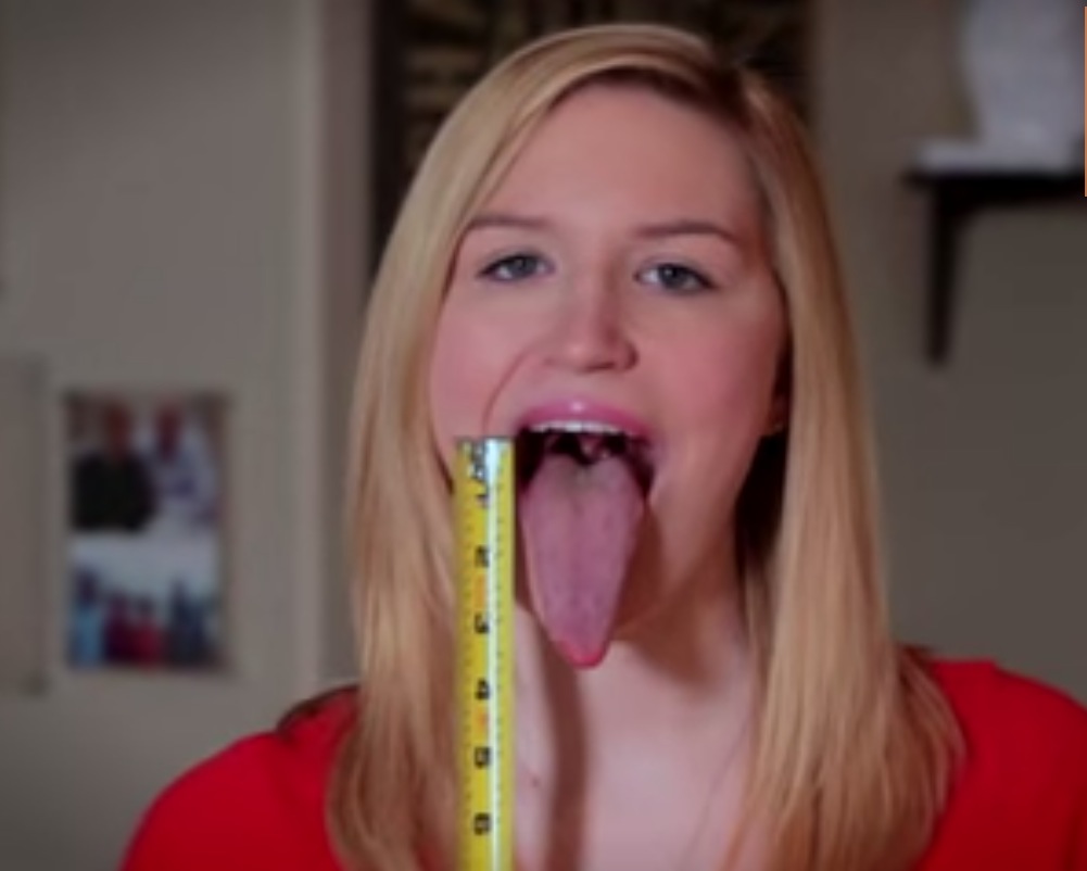 Woman Claims To Have World S Longest Tongue Wmaz