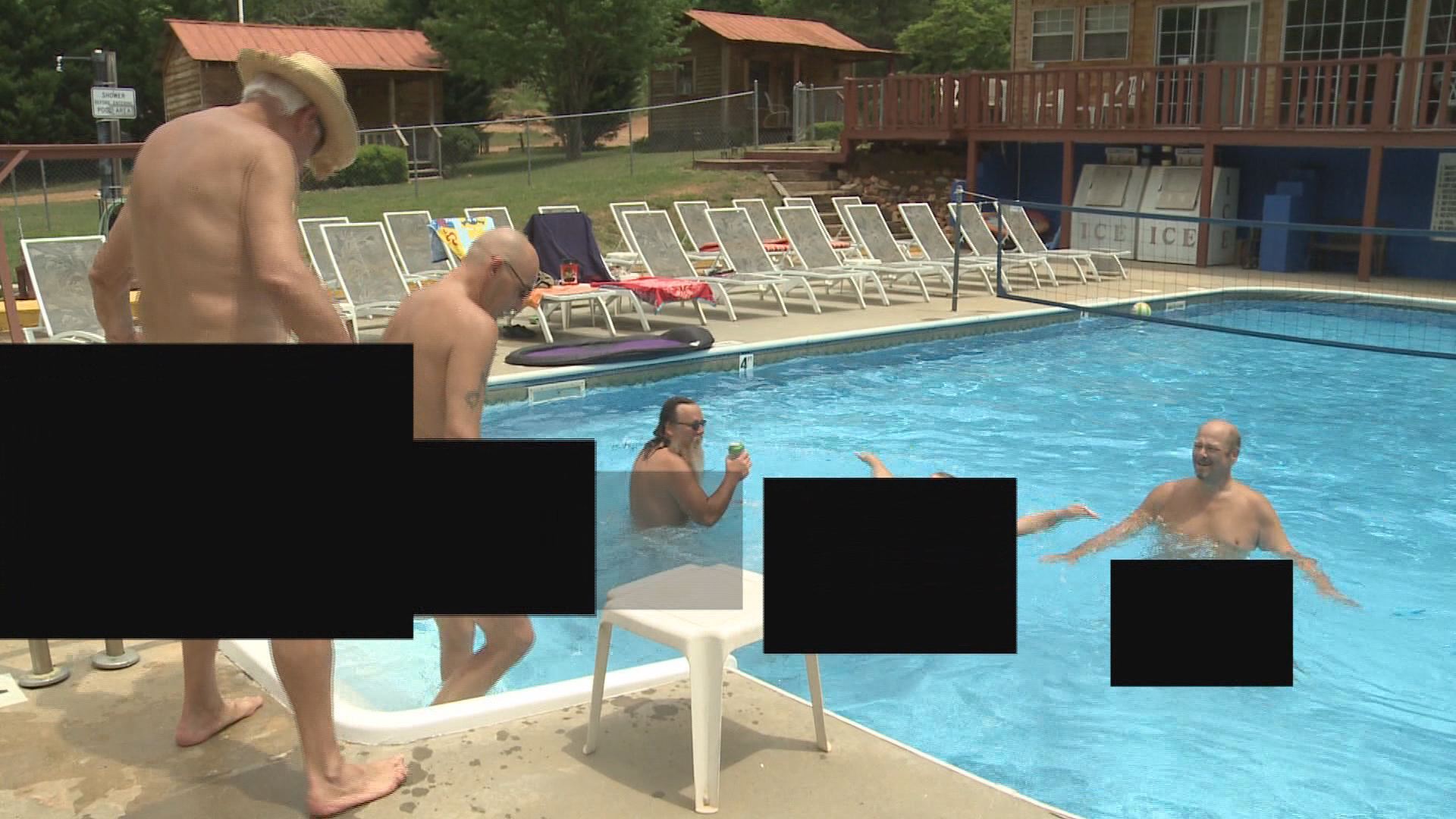 com family nudist in shower  Nacations' promise clothes-free relaxation | 13wmaz.com