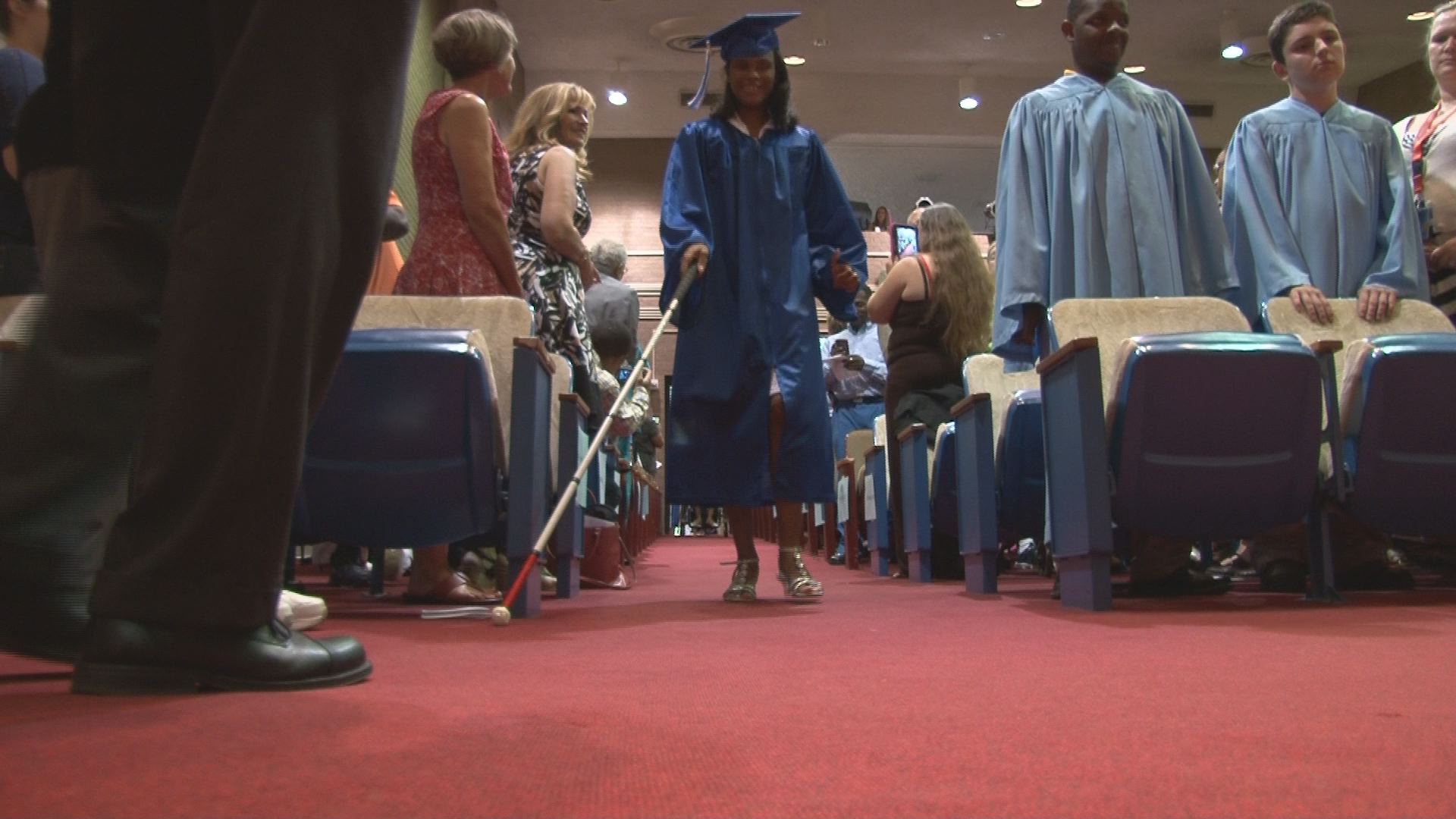 Academy for the Blind seniors graduate