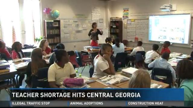Teacher shortage hits Central Georgia - 13WMAZ.com