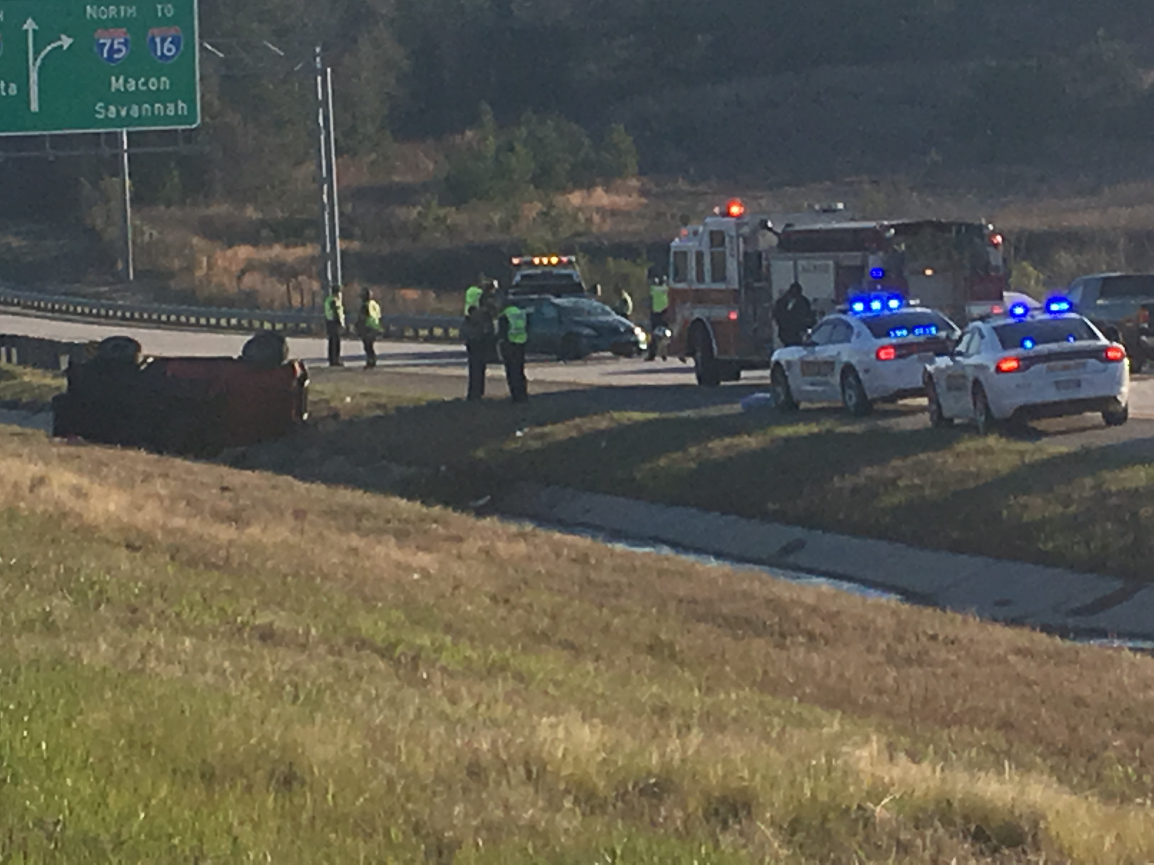 Update Lanes reopen on I75 N. near Hartley Bridge Road