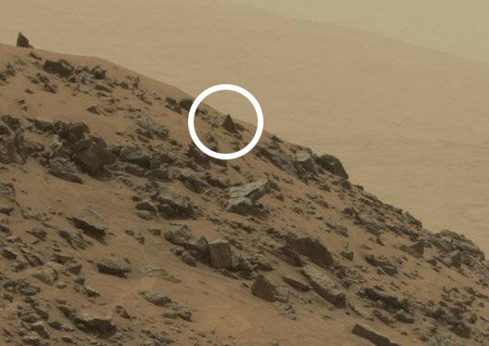 Did Martians build a pyramid? NASA scientist says it's a rock | 13wmaz.com